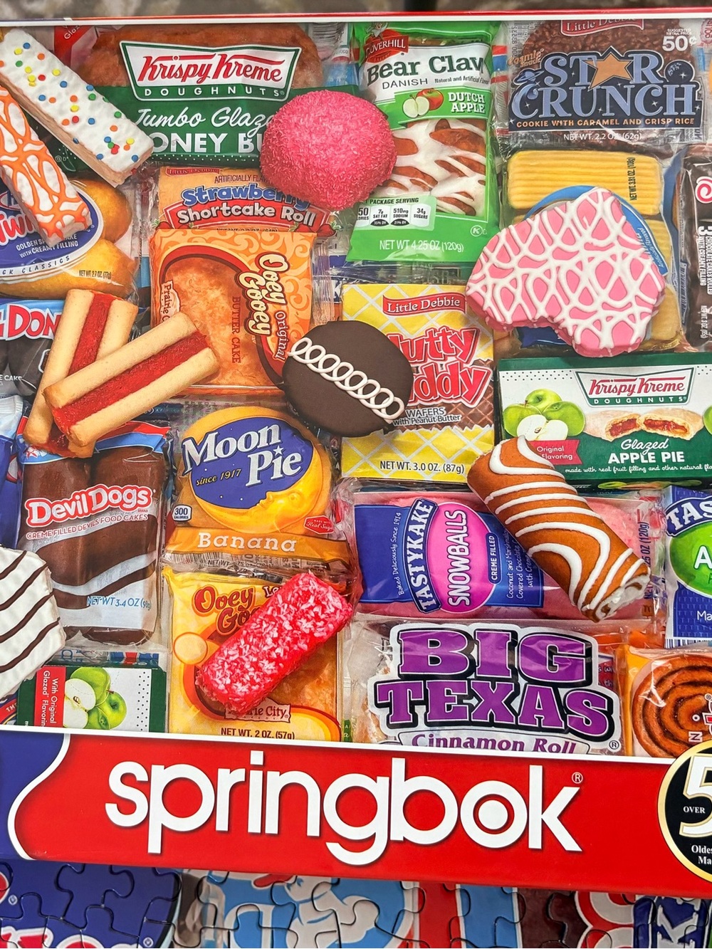 Springbok Assorted Snack Puzzle - Colorful Candy & Pastry Box - Picture 4 of 6